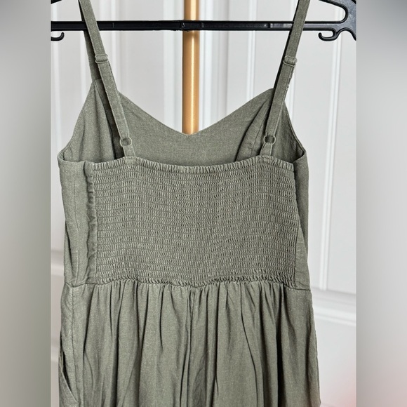 Old Navy Linen-Blend V-Neck Cami Jumpsuit | Size Small - Picture 5 of 5